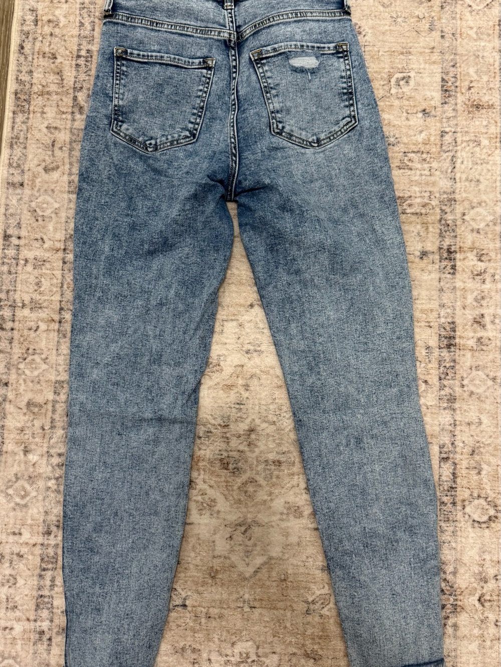 Altar'd State Light Blue High-Rise Jeans - Picture 2 of 4